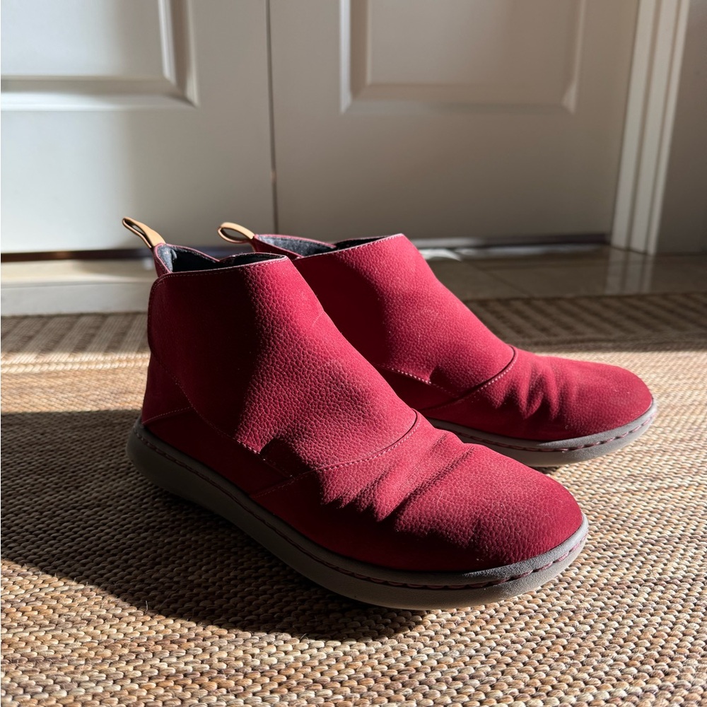 Clarks Women's Burgundy Ankle Boots